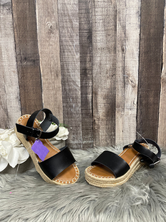 Blue Sandals Heels Platform Universal Thread, Size 9.5