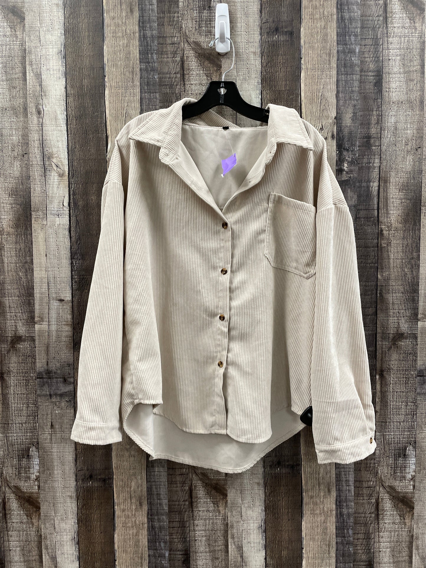Cream Jacket Other Cmf, Size L