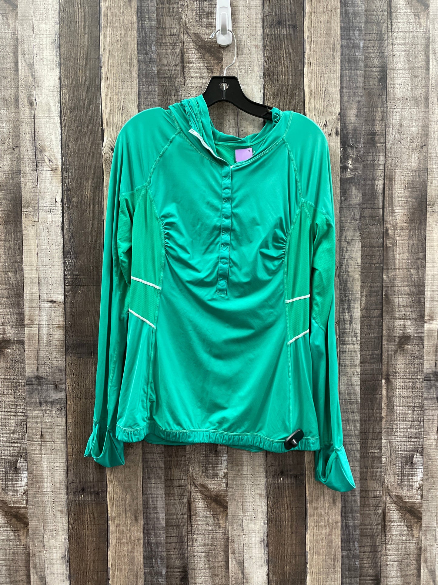 Green Athletic Top Lululemon, Size 10