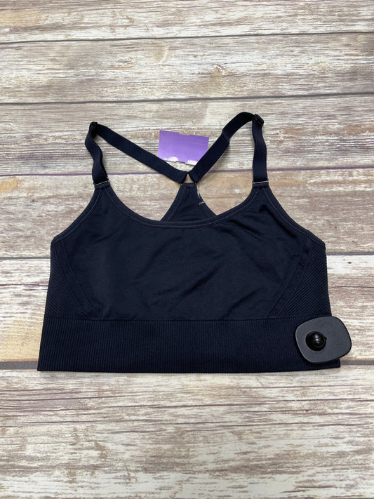 Black Athletic Bra All In Motion, Size L