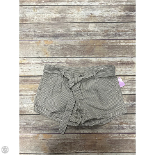 Shorts By 7 For All Mankind In Striped Pattern, Size: 12