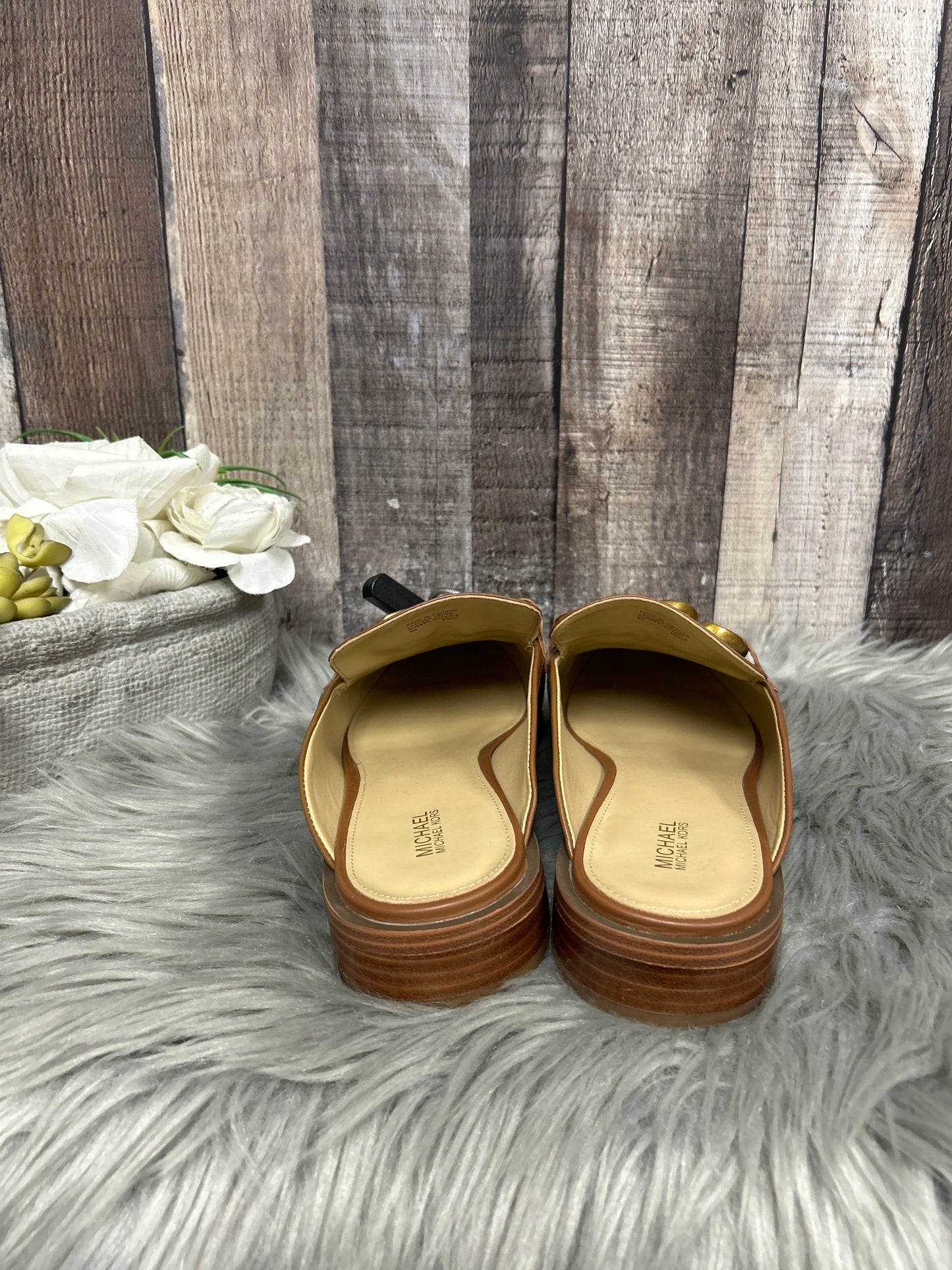 Brown Shoes Designer Michael By Michael Kors, Size 9
