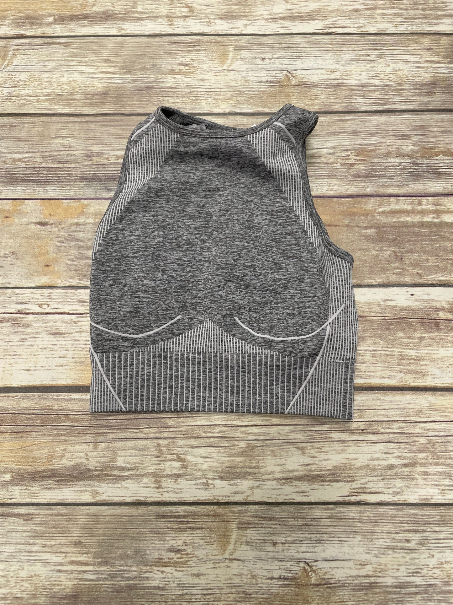 Athletic Bra By Cme In Grey, Size: S