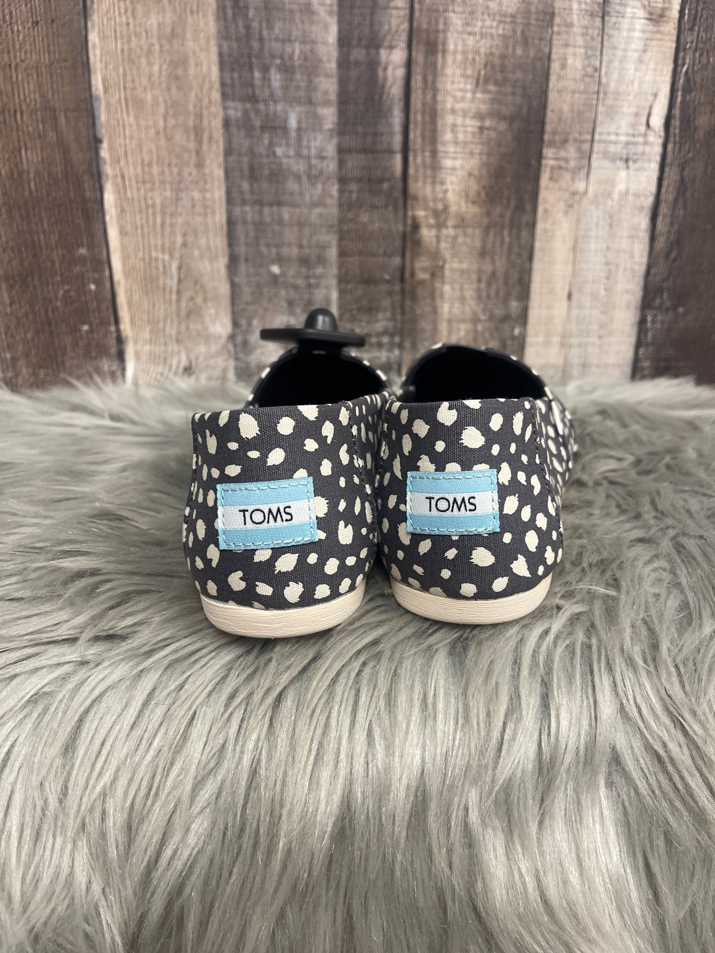 Shoes Flats By Toms In Polkadot Pattern, Size: 7.5