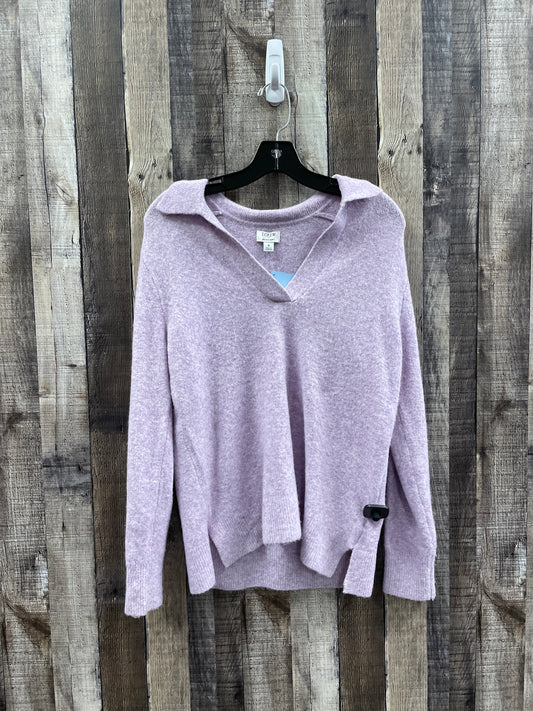 Sweater By J. Crew In Purple, Size: S