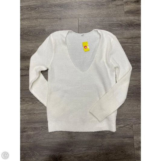 Sweater By Cmf In White, Size: S