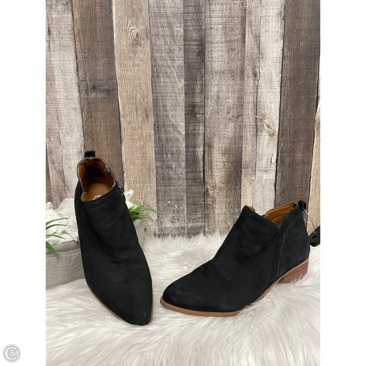 Boots Ankle Heels By Franco Sarto In Black, Size: 8.5