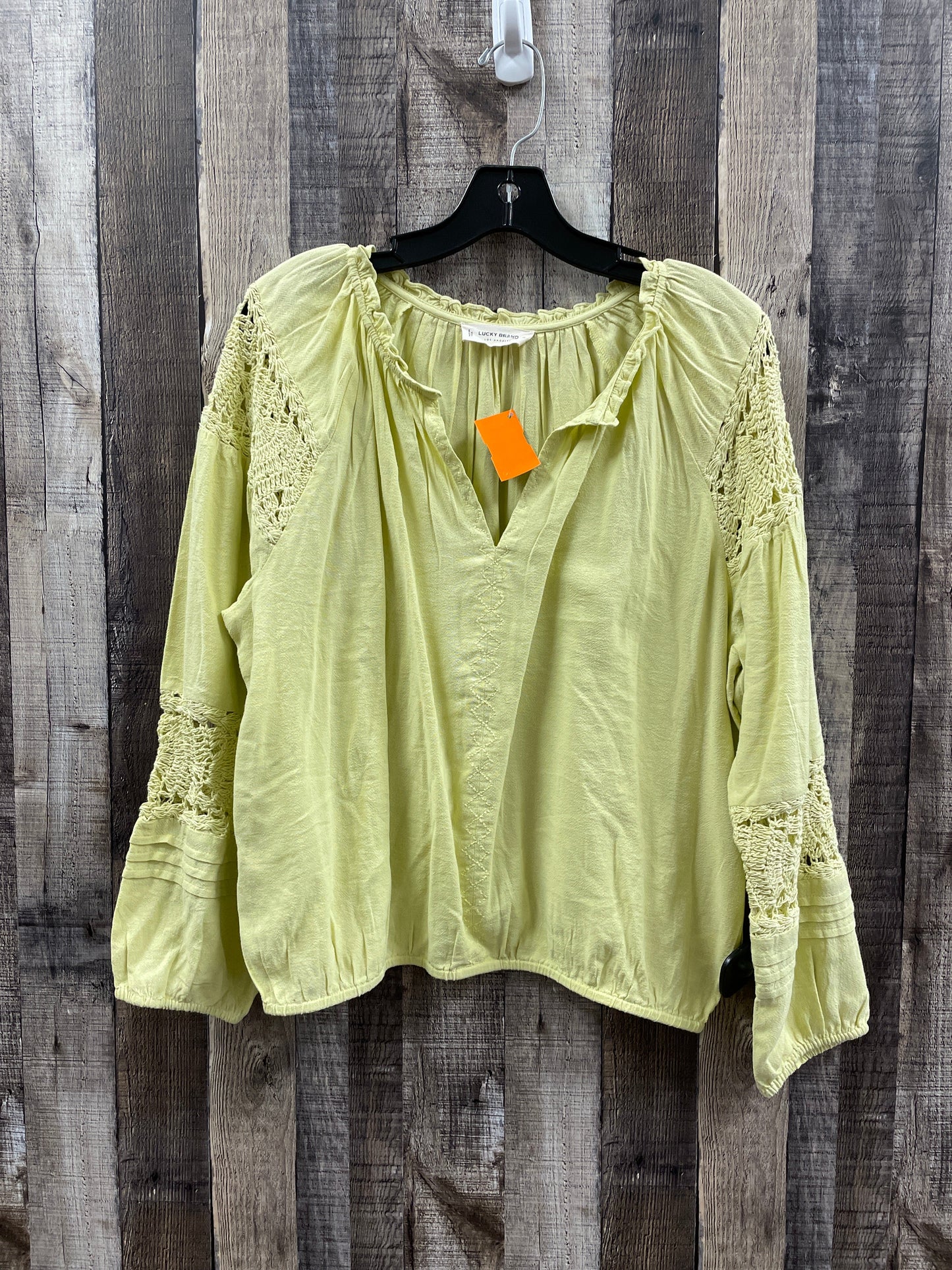 Top Long Sleeve By Lucky Brand  Size: M