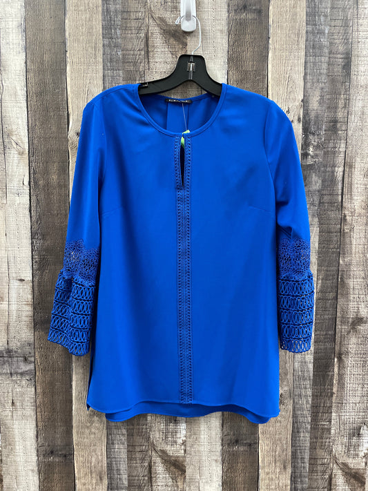 Blouse 3/4 Sleeve By Elie Tahari  Size: M