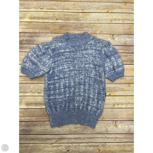 Sweater Short Sleeve By Philosophy In Purple, Size: M