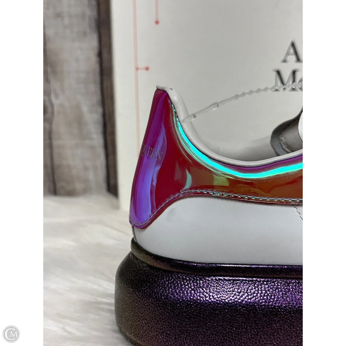 Shoes Luxury Designer By Alexander Mcqueen In White, Size: 10