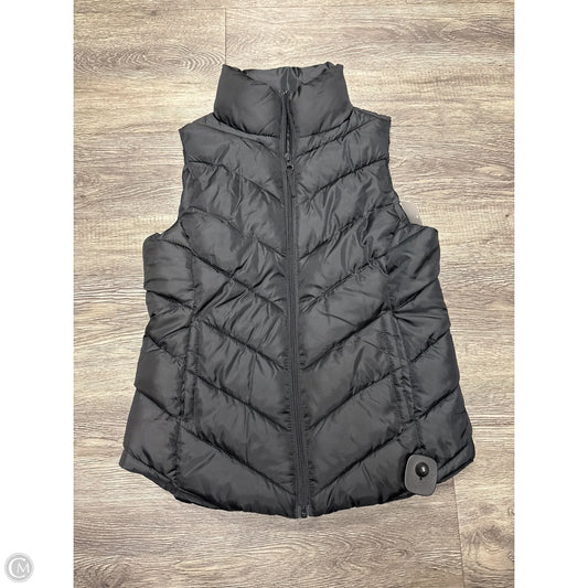 Vest Puffer & Quilted By So In Black, Size: Xs