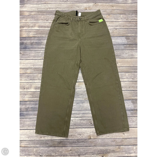 Jeans Wide Leg By Divided In Green, Size: 8