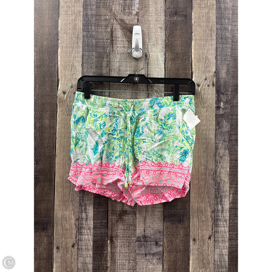 Shorts Designer By Lilly Pulitzer In Green & Pink, Size: S