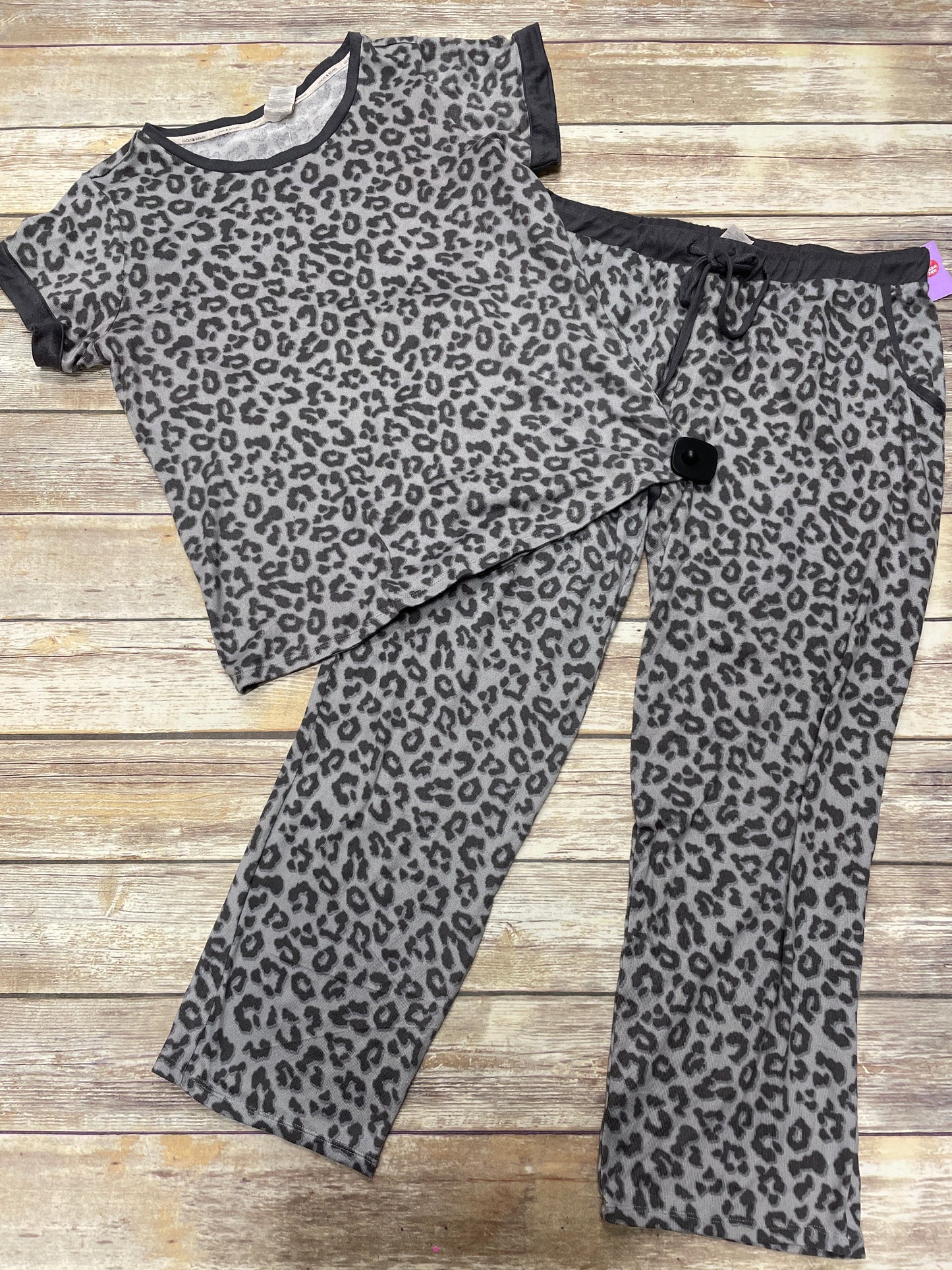 Animal Print Pajamas 2pc Lucky Brand, Size L