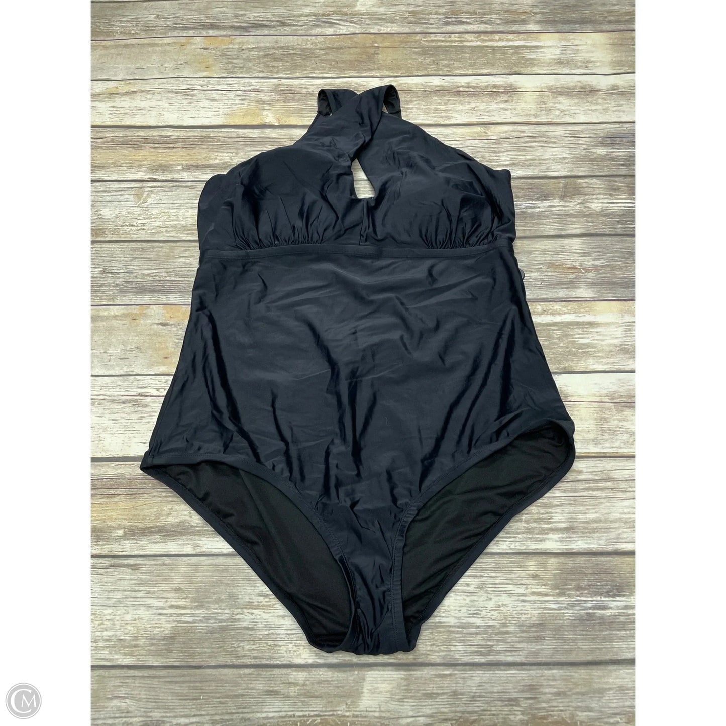 Swimsuit By Cme In Black, Size: 2x