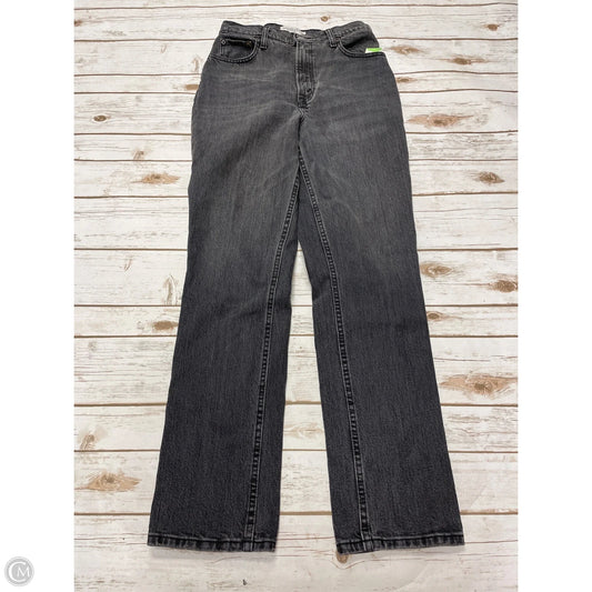 Jeans Wide Leg By Abercrombie And Fitch In Black, Size: 2