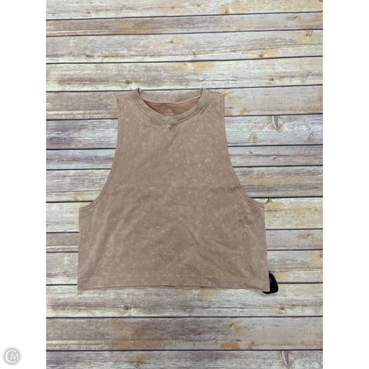 Top Sleeveless By Aerie In Brown, Size: Xs