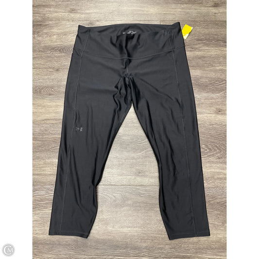 Pants Leggings By Under Armour In Black, Size: 2x