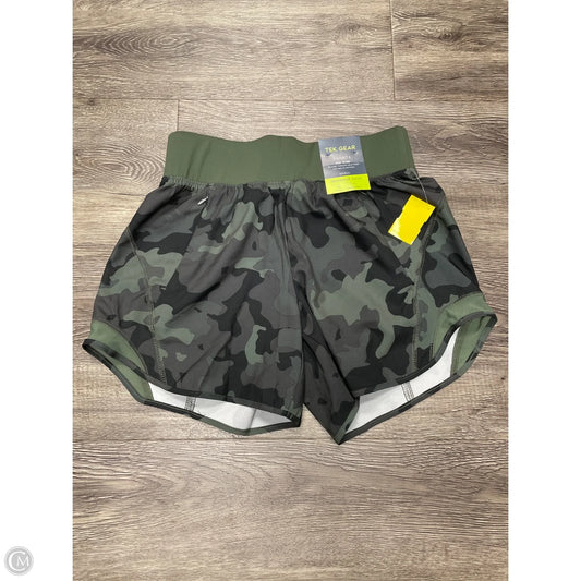 Athletic Shorts By Tek Gear In Camouflage Print, Size: S