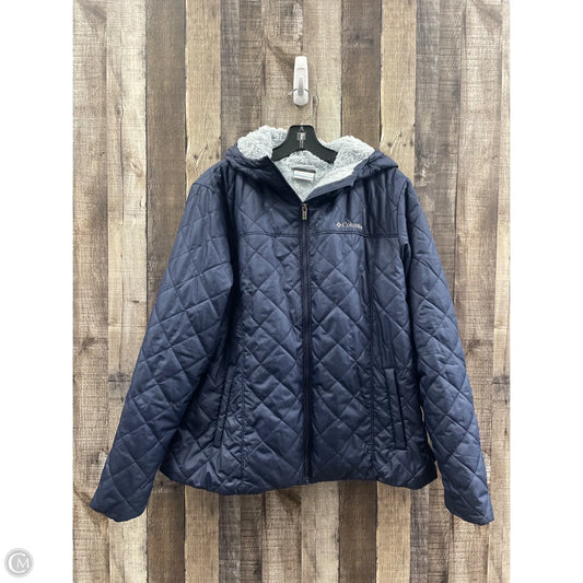 Jacket Puffer & Quilted By Columbia In Navy, Size: Xl