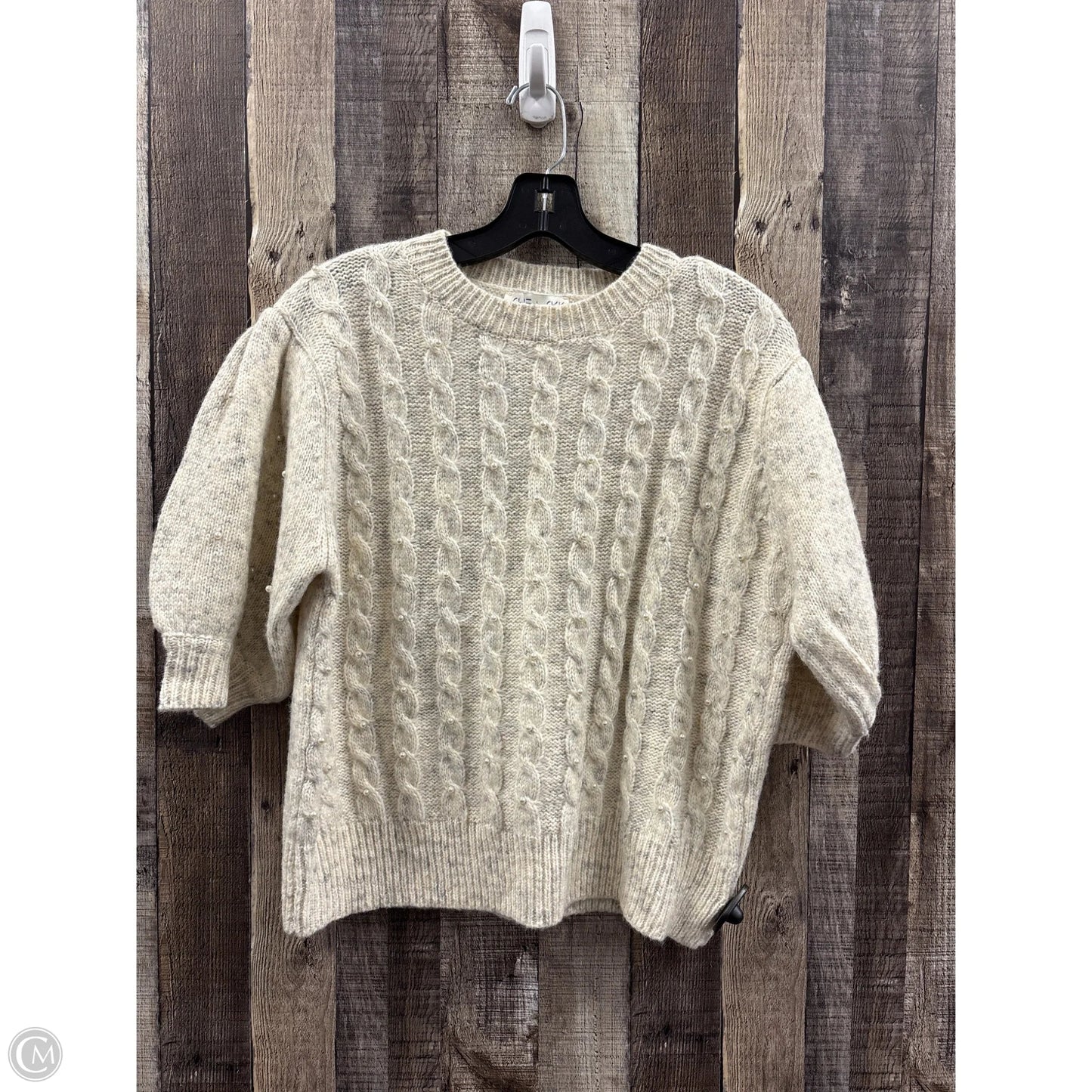Sweater By She + Sky In Cream, Size: L