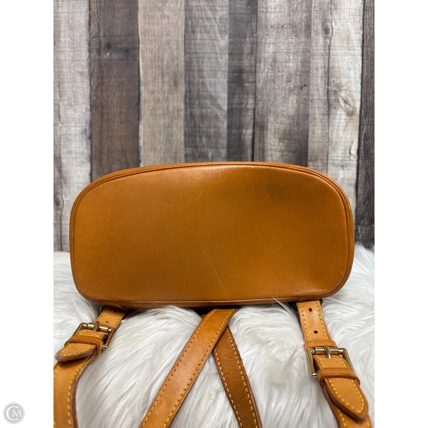 Backpack Luxury Designer By Louis Vuitton, Size: Medium