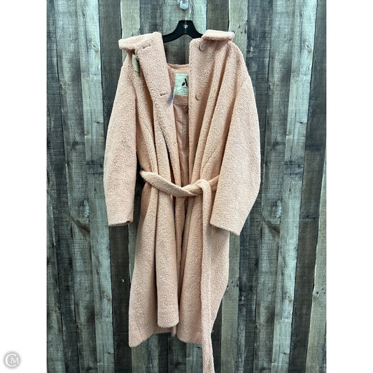Coat Faux Fur & Sherpa By Amazon Essentials In Pink, Size: 5x