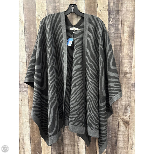 Cardigan By Calvin Klein In Animal Print, Size: Osfm