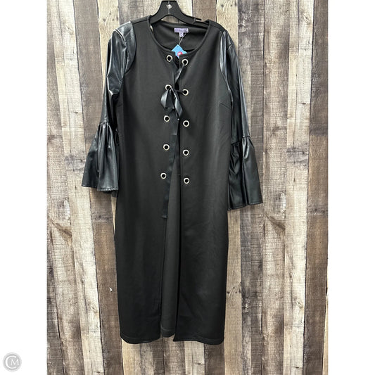 Cardigan By Cme In Black, Size: 2x