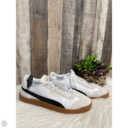 Shoes Athletic By Puma In White, Size: 8