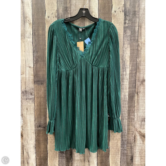 Dress Casual Midi By Shein In Green, Size: Xs