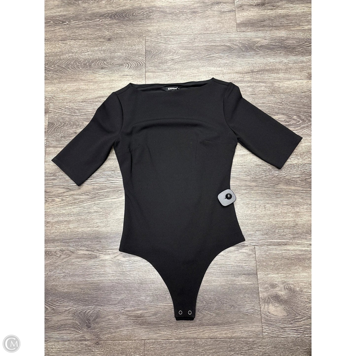 Bodysuit By Express In Black, Size: Xs
