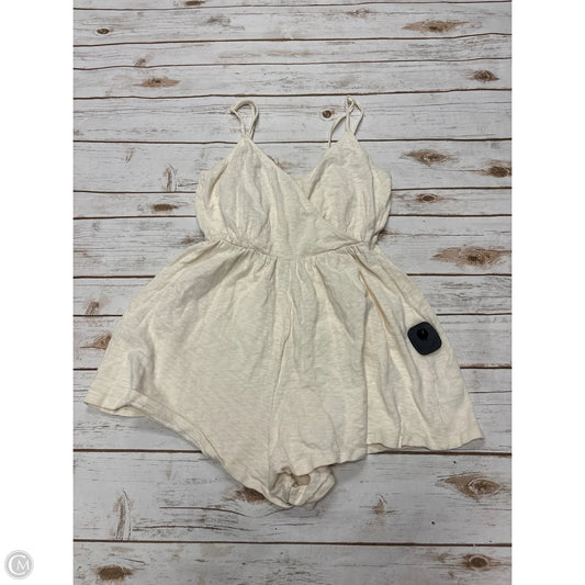 Romper By American Eagle In Tan, Size: Xs
