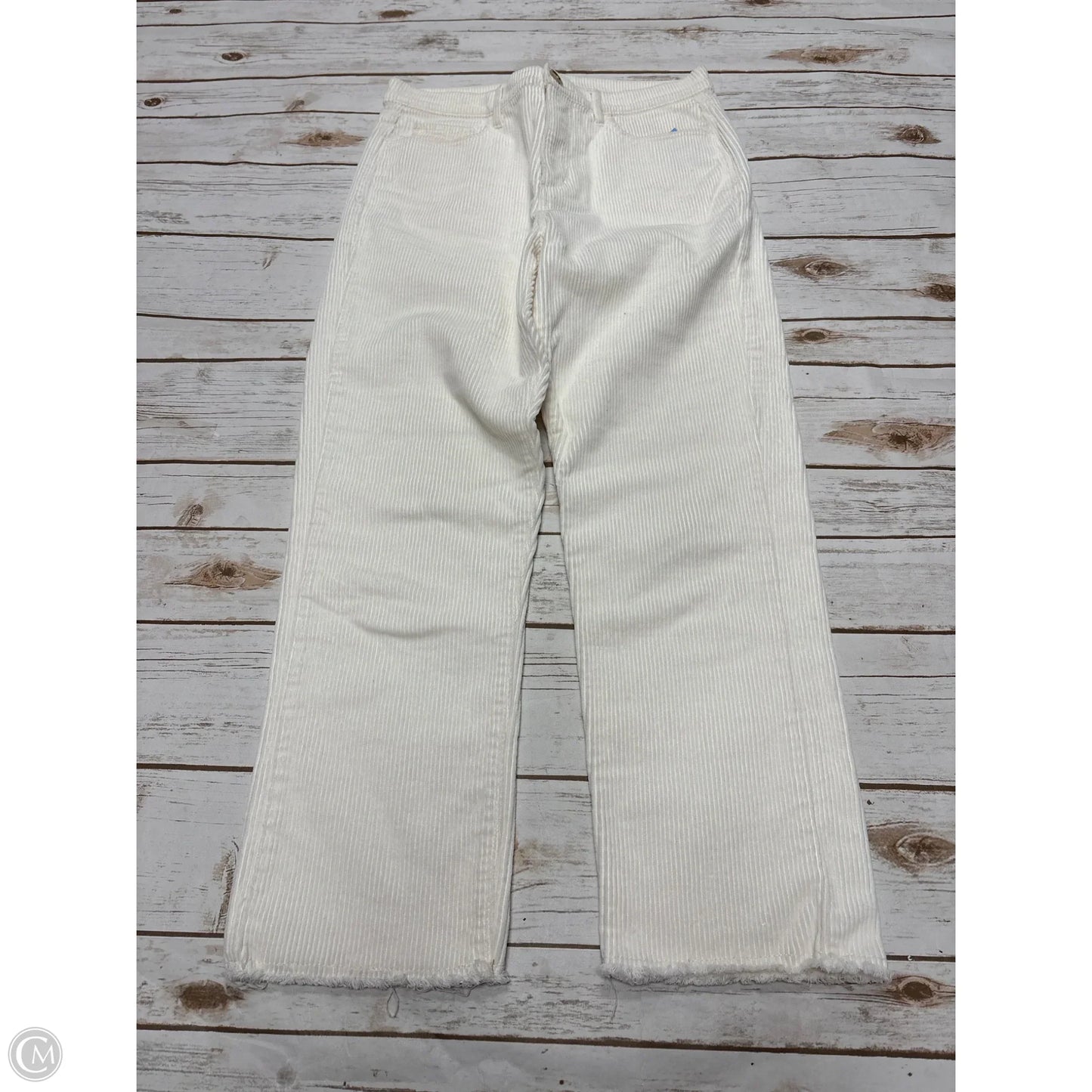 Pants Corduroy By Loft In Cream, Size: 4