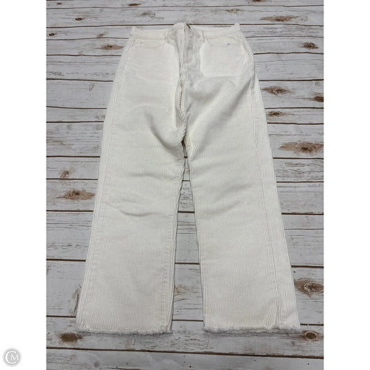 Pants Corduroy By Loft In Cream, Size: 4