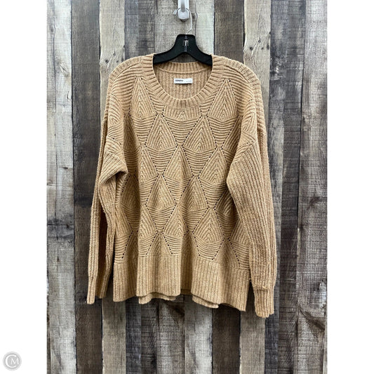 Sweater By Sonoma In Tan, Size: L