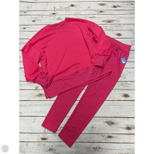 Pants Set 2pc By Cme In Pink, Size: L
