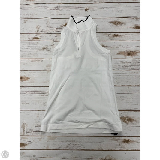 Athletic Tank Top By Athleta In White, Size: Xs