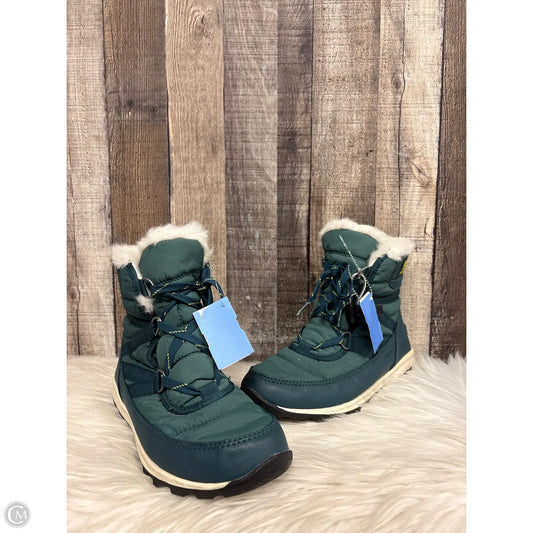 Boots Ankle Flats By Sorel In Green, Size: 8