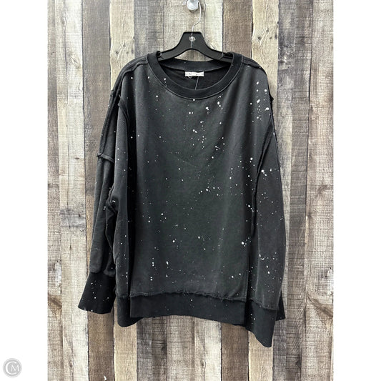 Sweatshirt Crewneck By Cme In Black, Size: L
