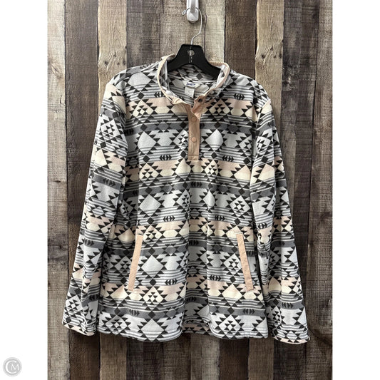 Jacket Fleece By Duluth Trading In Multi-colored, Size: L