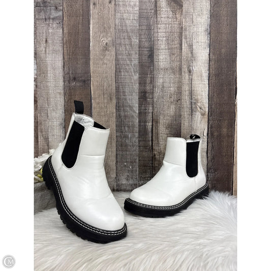 Boots Combat By Cme In White, Size: 8