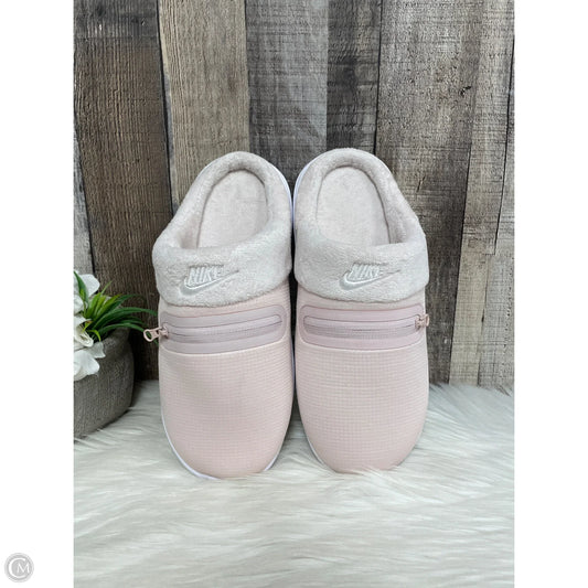 Slippers By Nike In Pink, Size: 8