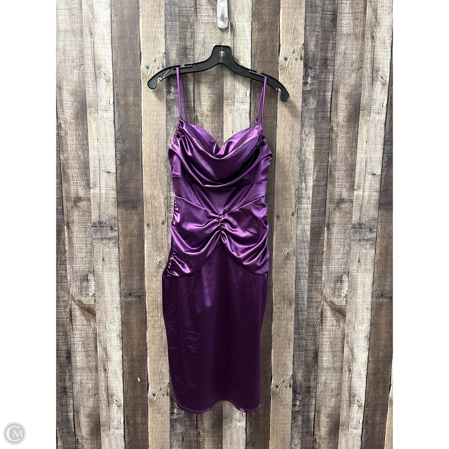 Dress Party Long By Fashion Nova In Purple, Size: Xl