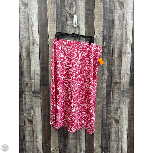 Skirt Maxi By New York And Co In Pink, Size: 18