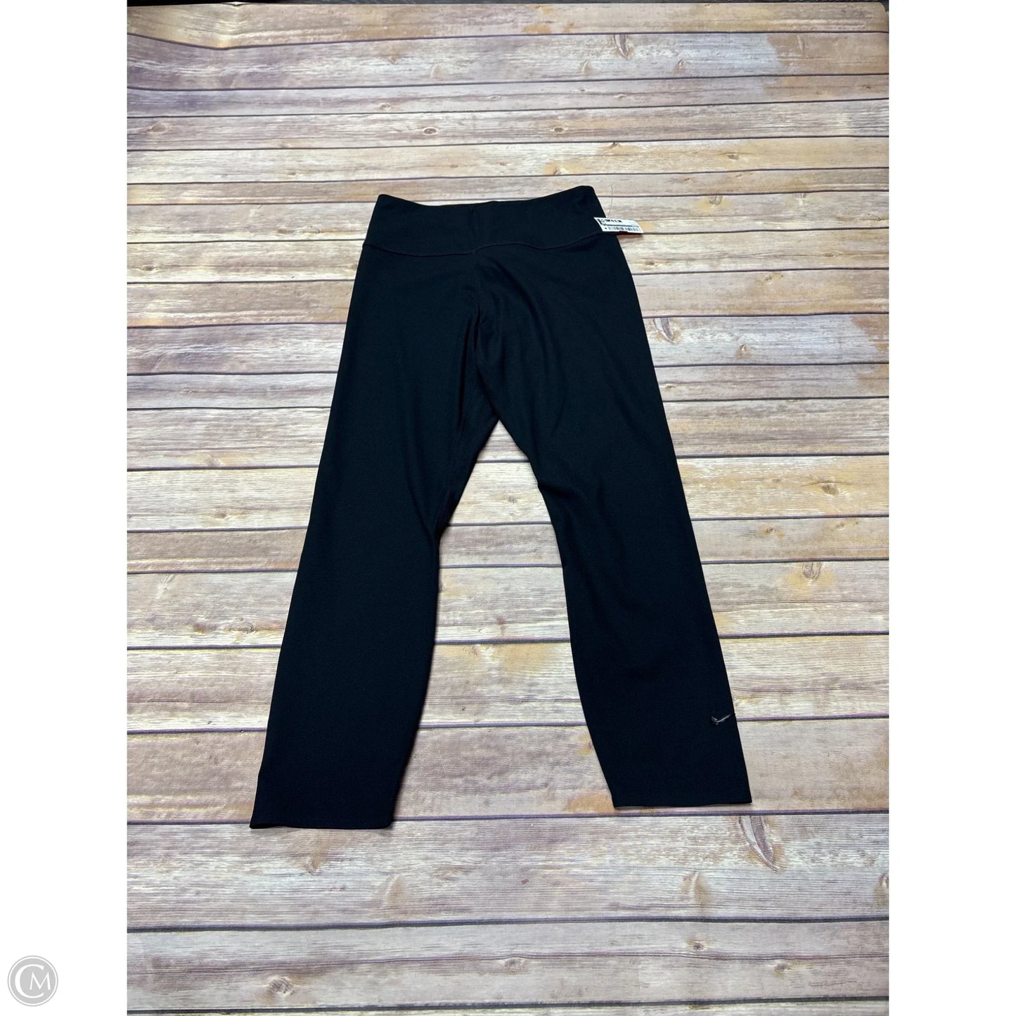 Athletic Leggings By Nike In Black, Size: S