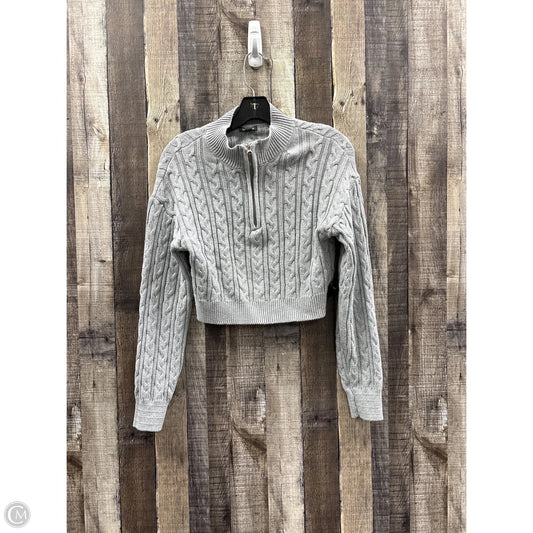 Top Long Sleeve By Wild Fable In Grey, Size: S