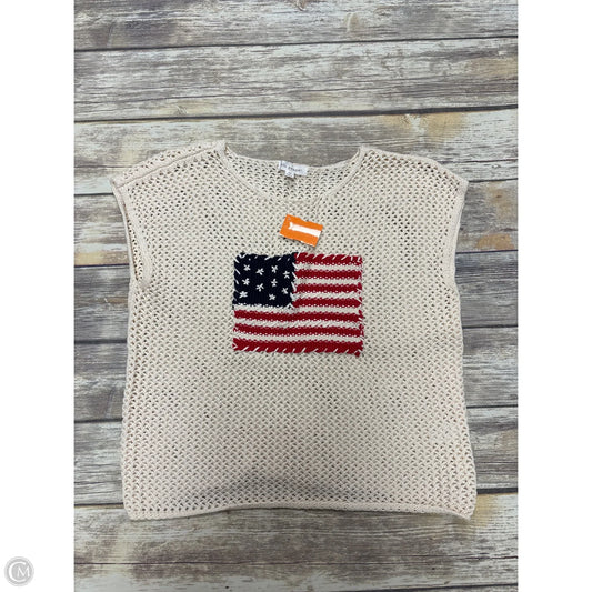 Top Sleeveless By Blu Pepper In Multi-colored, Size: M