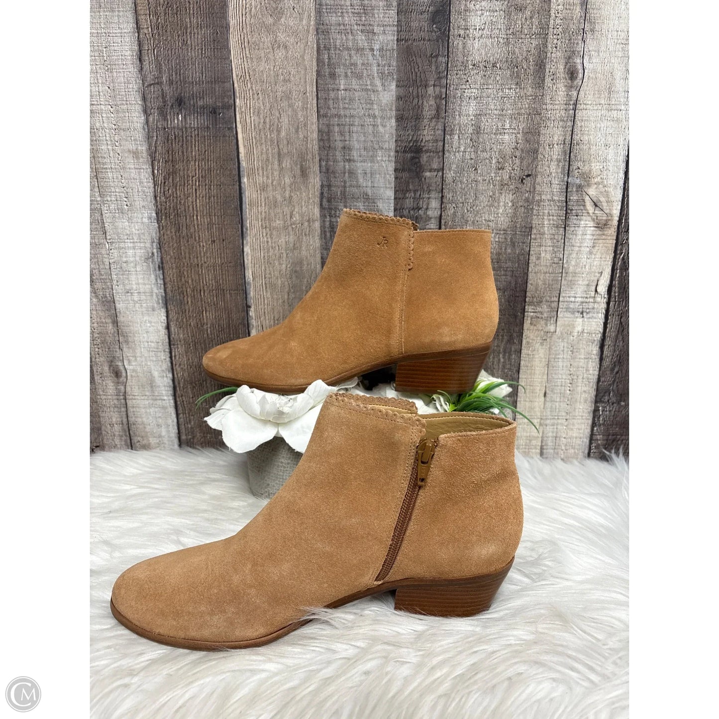 Boots Ankle Heels By Jack Rogers In Brown, Size: 10